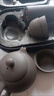 靜閑居紫砂壺茶具套裝旅行茶具套裝年會(huì )禮品茶壺紫砂潮州功夫便攜便攜包 功夫旅行茶具套裝1個(gè) 曬單實(shí)拍圖