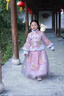 漢服女童冬季加絨加厚2025新款唐裝中國風(fēng)兒童古裝演出服冬裝裙子 2059粉色送流蘇 160 曬單實(shí)拍圖