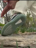 阿迪達斯Yeezy350灰湖綠透氣椰子男女休閑鞋HQ2060 UK943 曬單實(shí)拍圖