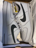 耐克NIKE男子休閑板鞋空軍一號 AIR FORCE 1運動(dòng)鞋HQ2037-004黑灰42 曬單實(shí)拍圖