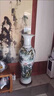 晟煦景德鎮陶瓷落地大花瓶手繪青花中式家居客廳裝飾酒店公司開(kāi)業(yè)擺件 手繪竹報平安單個(gè)+送底座 100cm 曬單實(shí)拍圖