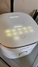 九陽(yáng)（Joyoung）【全域蜂窩0涂層】316L有鈦內膽低糖IH遠紅外加熱電飯煲電飯鍋4升容量3-4人玻璃面板8A級米飯40N1F 曬單實(shí)拍圖