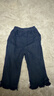 幼歌（YOUGE）【軟牛仔】嬰幼兒春季柔軟不褪色花邊喇叭牛仔褲百搭寬松 牛仔藍 （66-90兩用襠） 100 cm 曬單實(shí)拍圖