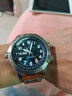 漢米爾頓（Hamilton）手表男士機械表瑞表 卡其航空超越風(fēng)速雙歷45藍盤(pán)皮帶手表男款 曬單實(shí)拍圖