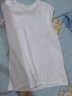 純棉背心男士運動(dòng)無(wú)袖T恤夏季薄款寬松外穿籃球跨欄坎肩寬肩健身 白色 B03 2XL 建議135-150斤 曬單實(shí)拍圖