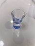梵卡奇（FANKAQI）藍色冰山白酒杯分酒器套裝家用水晶玻璃帶刻度中式酒壺酒具 曬單實(shí)拍圖