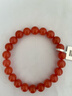 歐采妮（OUCERNY）涼山南紅手串收藏級瑪瑙單圈手鏈佛珠冰紅滿(mǎn)色禮物8mm 曬單實(shí)拍圖