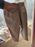 nest designs兒童衛褲秋冬天竹絨休閑厚寶寶男女童休閑服長(cháng)褲下裝 炭筆灰-衛褲（內里薄絨） 90 （建議身高82-92cm） 曬單實(shí)拍圖