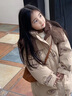 迪士尼女童羽絨棉服2025冬裝新款兒童加厚棉襖中大童冬季中長(cháng)款外套 卡其色 160 曬單實(shí)拍圖