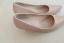 ZHR高跟鞋女優(yōu)雅氣質(zhì)單鞋子女通勤不累腳女鞋純欲高跟鞋BQ117裸粉36 曬單實(shí)拍圖