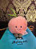 Jellycat趣味雙葉桃子毛絨玩偶可愛(ài)食物水果公仔娃娃生日新婚禮物 趣味雙葉桃子 One Size 曬單實(shí)拍圖