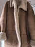 MSBEAST野獸小姐 Du家新貴意大利進(jìn)口洛萊雙面穿皮毛一體外套丨牧野新秀 日曬棕 L 曬單實(shí)拍圖