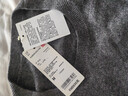 優(yōu)衣庫男裝女裝羊絨圓領(lǐng)針織衫/長(cháng)袖毛衣毛衫25秋冬新款478543 07 青灰色 M 曬單實(shí)拍圖