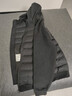 YESUNION| 90鵝絨輕薄羽絨服女時(shí)尚拼接情侶保暖冬季外套羽絨服 黑色 XL 曬單實(shí)拍圖