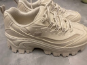 斯凱奇（Skechers）蜜糕鞋女鞋春季厚底增高老爹鞋時(shí)尚百搭戶(hù)外休閑運動(dòng)熊貓鞋177223 曬單實(shí)拍圖