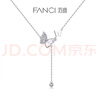 Fanci范琦光影蝴蝶項鏈女925銀鎖骨鏈輕奢高級感禮物生日送女友 曬單實(shí)拍圖