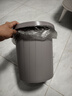 百家好世壓圈塑料垃圾桶12L直投家用衛(wèi)生間廚房紙簍 源頭直發(fā) 包郵 曬單實(shí)拍圖