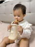 千禧寶貝PPSU奶瓶1-3歲奶嘴鴨嘴吸嘴嬰兒吸管杯學(xué)飲杯0-6-12個(gè)月帶重力球 小象咖【單瓶帶吸嘴】鴨嘴+吸嘴+重力球 300ml PPSU材質(zhì)【彩虹感溫變色奶瓶】 曬單實(shí)拍圖