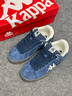 KAPPA卡帕背靠背女鞋厚底板鞋女2025秋季新款軟底運動(dòng)鞋軟底百搭休閑鞋 花青藍/經(jīng)典白 38 曬單實(shí)拍圖