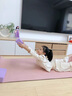 DEATKN日本瑜伽磚女士健身家用兒童跳舞成人練功舞蹈大尺寸高密度泡沫磚 【櫻花粉150g】高密度2塊裝 曬單實(shí)拍圖