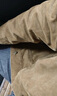 優(yōu)衣庫男裝女裝燈芯絨茄克/外套夾克休閑25秋冬新款478249 34 駝色 M /170/92A 曬單實(shí)拍圖