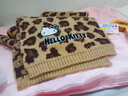 優(yōu)麗尚三麗鷗正版凱蒂貓豹紋圍巾女款2025新款秋冬韓系保暖學(xué)生針織圍脖 咖色1條【hellokitty豹紋圍巾】 13歲以上-成人 曬單實(shí)拍圖