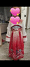 妮莎倍兒漢服女童秋冬款兒童古裝拜年服冬季國風(fēng)唐裝2025新款 紅色 130 曬單實(shí)拍圖
