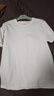 Mr.Bu布先生280g重磅T恤長(cháng)絨棉男士純棉短袖小白T純白色打底衫GT01286 【重磅T-標準版】皓月白 XL (180) 曬單實(shí)拍圖