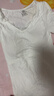 浪莎打底衫女免穿文胸修身上衣內搭可外穿長(cháng)袖春秋螺紋t恤 曬單實(shí)拍圖