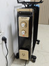 奧克斯（AUX） 奧克斯油汀取暖器電暖風(fēng)機電暖器電油汀片省電靜音節能電暖氣家用 黑+金大寬片13片【適用22-28㎡】 曬單實(shí)拍圖