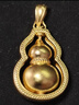 中鑫珠寶福來(lái)運轉古法黃金葫蘆吊墜旋轉葫蘆掛墜足金999項鏈男女 7.95g 曬單實(shí)拍圖