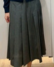 優(yōu)衣庫女裝寬褶中裙/半身裙裙子25秋冬新款479916 09 黑色 S /155/64A 曬單實(shí)拍圖