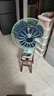 格力（GREE）電風(fēng)扇臺式空氣循環(huán)扇智能風(fēng)隨溫變折疊風(fēng)扇戶(hù)外長(cháng)續航小風(fēng)扇客廳宿舍辦公臺壁兩用 FXTZ-16X60Bh3 曬單實(shí)拍圖