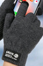 GRGN羊毛手套男秋冬季戶(hù)外時(shí)尚觸屏防寒保暖加厚騎行開(kāi)車(chē)針織毛線(xiàn)手套 曬單實(shí)拍圖