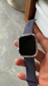 Apple/蘋(píng)果 Watch S11 智能手表GPS款42毫米銀色鋁金屬表殼霧紫色運動(dòng)型表帶S/M MEUT4CH/B 曬單實(shí)拍圖