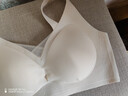 貓人無(wú)痕內衣女士無(wú)鋼圈文胸大胸顯小提拉聚攏上托防下垂薄粉底液胸罩 曬單實(shí)拍圖
