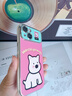 素洛適用蘋(píng)果17promax手機殼Air西高地粉底大視窗iPhone16pro卡通狗狗15簡(jiǎn)約少女心14帶掛繩13全包防摔 西高地狗狗粉底大視窗+手繩 iPhone 15 曬單實(shí)拍圖