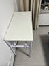 悠樂(lè )美家具 YOU LEMEI電腦桌臺式學(xué)生簡(jiǎn)易書(shū)桌家用可折疊桌寫(xiě)字桌出租房陽(yáng)臺化妝小桌子 長(cháng)80寬40高74cm(單層單桌) 曬單實(shí)拍圖