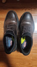 斯凱奇（Skechers）新年禮物閃穿鞋男士商務(wù)皮鞋冬薄款通勤休閑鞋一腳蹬德比鞋205311 曬單實(shí)拍圖