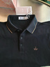 Navigare意大利小帆船長(cháng)袖POLO衫男士2025年秋季新款舒適翻領(lǐng)T恤棉質(zhì)上衣 海軍藍 L 曬單實(shí)拍圖