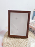 皓梵潔（HAOFANJIE）干花相框中空相框立體畫(huà)框空框鮮花貝殼8寸永生花3cm標本框展示 胡桃木8寸中空3cm【17*22cm】 曬單實(shí)拍圖