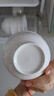 斯凱綈（Sky Top）米飯碗陶瓷小湯碗骨瓷純白家用喬遷酒店餐具4.5英寸金鐘碗4件套裝 曬單實(shí)拍圖