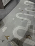 貝易（BEIE）寶寶爬爬墊加厚嬰兒爬行墊XPE無(wú)甲酰胺防摔整體墊180*200*2彩虹 曬單實(shí)拍圖