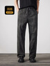 卡賓【復古洗水傘兵褲】卡賓戶(hù)外工裝休閑褲男2025秋季寬松直筒長(cháng)褲 煤黑色01 M /170/48 曬單實(shí)拍圖