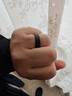 DL 1998胖東來(lái)同款六字真言戒指鈦鋼可轉動(dòng)男士潮男個(gè)性感單身旋轉指環(huán)食 黑色 美號9號(國號19/21)約130-150斤 曬單實(shí)拍圖