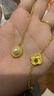 萃華（CUIHUA ZHUBAO）足金999黃金珍珠吊墜女款時(shí)尚百搭套鏈送女友老婆生日禮物 金重約7.5g【活動(dòng)品不支持七天無(wú)理由退貨】 曬單實(shí)拍圖