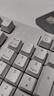 羅技（Logitech）靈硯系列 K868 三?？椭苹瘷C械鍵盤(pán) 無(wú)線(xiàn)鍵盤(pán) 藍牙鍵盤(pán) 客制化鍵盤(pán) 白色 曬單實(shí)拍圖