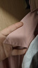 初語(yǔ)愛(ài)心刺繡襯衫女士2025秋新款簡(jiǎn)約百搭純色上衣純棉襯衣 淺粉色 L 曬單實(shí)拍圖