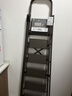 奧鵬梯子家用六步梯折疊人字梯鋁合金室內戶(hù)外登高爬梯工程樓梯2326S 曬單實(shí)拍圖