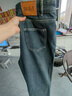 浪莎（LangSha）加絨加厚牛仔褲直筒闊腿女褲子2025秋冬今年流行時(shí)尚長(cháng)褲 復古藍 加絨 30 /2尺3/建議126-135斤 曬單實(shí)拍圖
